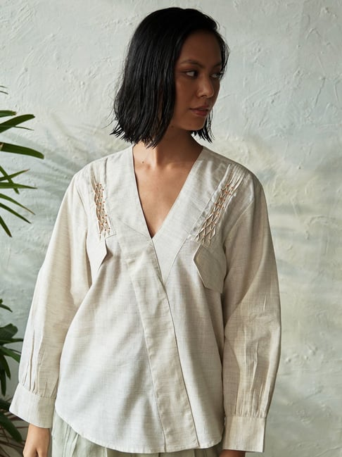 Canoopi Salty Cashew Cotton Shirt-picture-37