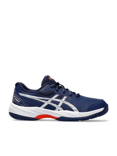 Buy Asics Kids GEL-GAME GS Blue Expanse Pure Silver Tennis