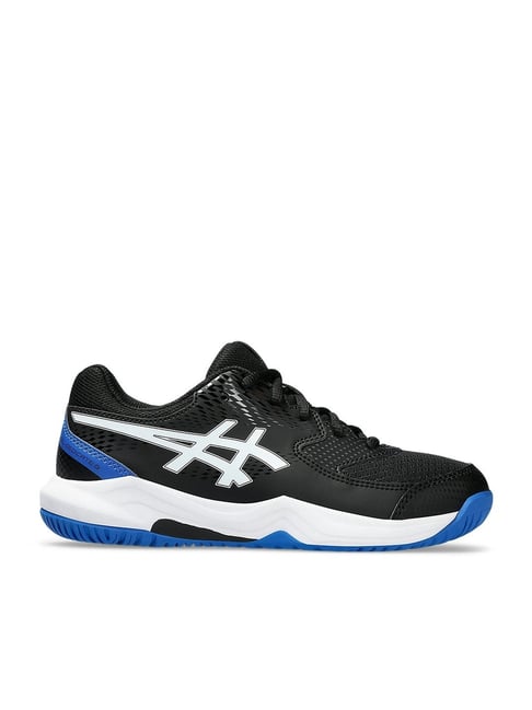 Asics Kids GEL-DEDICATE GS Black Tuna Blue Tennis Shoes