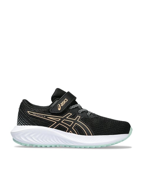 Buy Asics Kids PRE EXCITE 10 PS Black Bright Sunstone Running