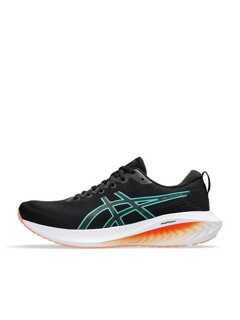 Asics Mens GEL-EXCITE 10 Black Wave Teal Running Shoes