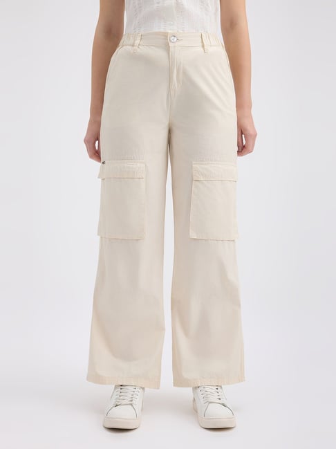 Pepe Jeans Ecru Cargo Pants-picture-47