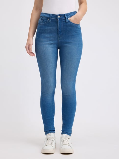 Skinny Jeans Pepe Women's Jeans Buy Pepe Jeans Blue Skinny