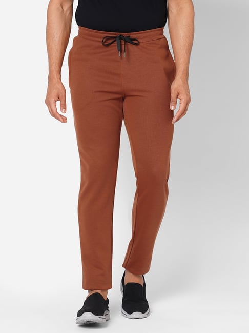 Sweet Dreams Brown Cotton Regular Fit Trackpants-picture-22