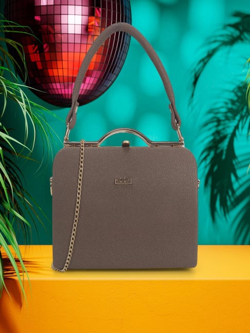 Mochi Bronze Medium Clutch