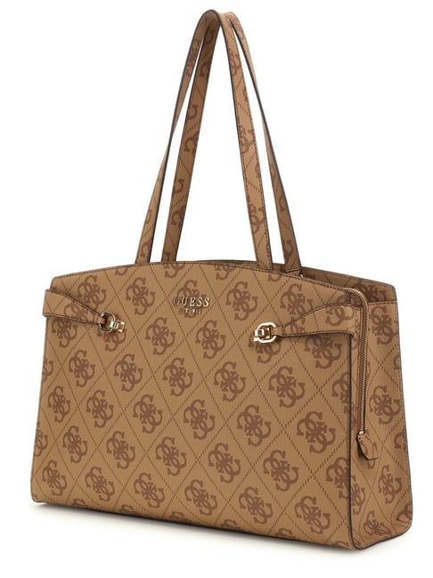 Guess Brown Women Tote Bag