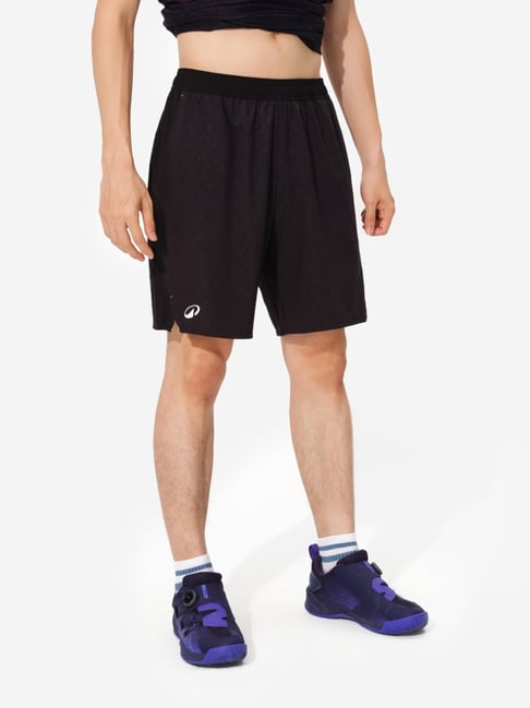 KUIKMA By Decathlon Men Black Regular Fit Shorts