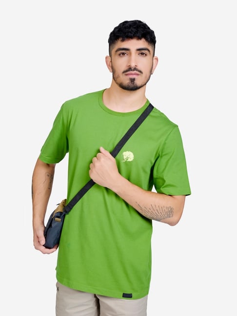 QUECHUA By Decathlon Men Green Regular Fit T-Shirt-picture-27