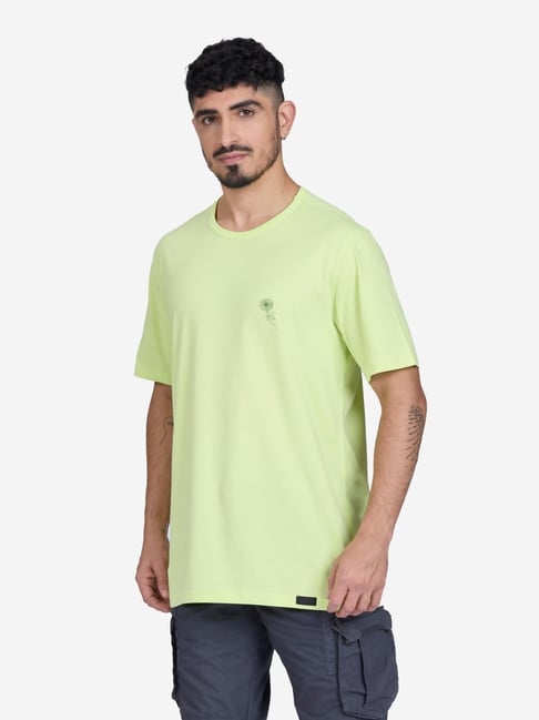 QUECHUA By Decathlon Men Yellow Regular Fit T-Shirt-picture-28