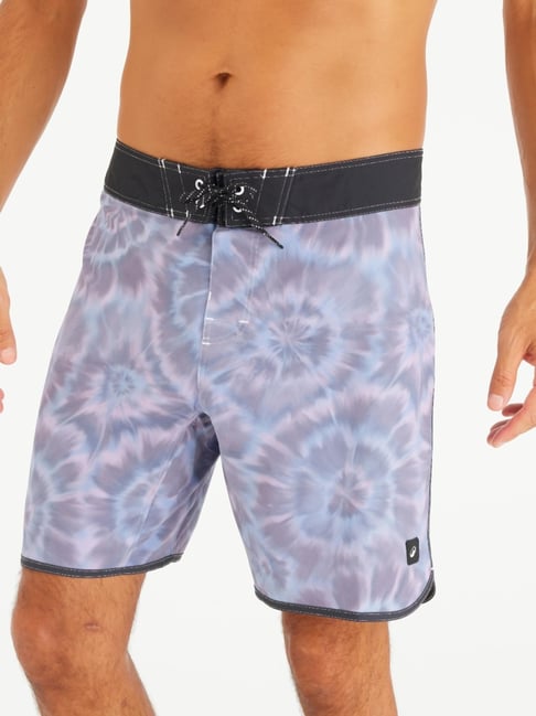 OLAIAN By Decathlon Men Black Regular Fit Swim Shorts