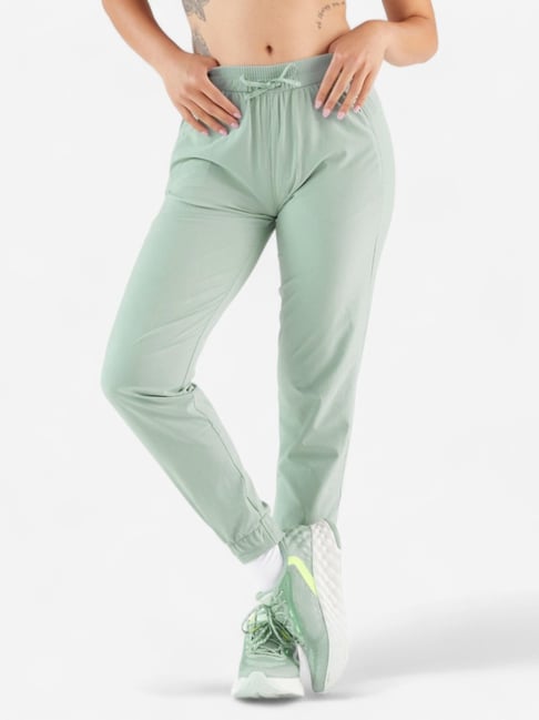 DOMYOS By Decathlon Women Steel Blue Regular Fit Trackpants-picture-39
