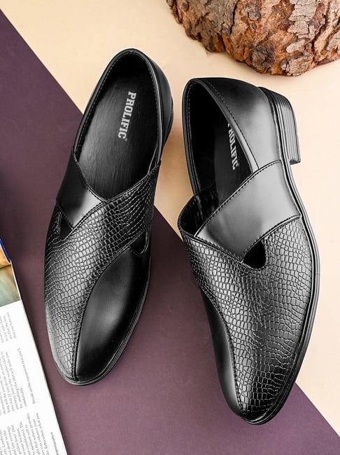 Prolific Men's Black Fisherman Sandals-picture-38