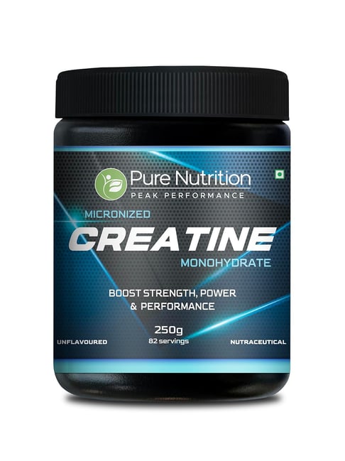 Pure Nutrition Micronised Creatine Monohydrate , Instant Energy , Pre/Post Workout Supplement - 250g