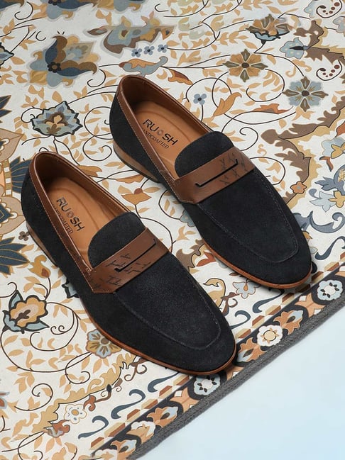 Ruosh Men's Koko Navy Formal Loafers