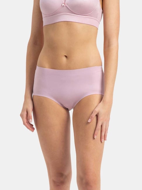 Jockey 1827 Women's High Coverage Microfiber Nylon Mid Waist Hipster With No Visible Pantyline-picture-18