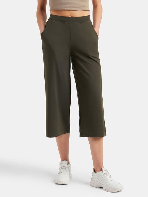 Jockey Olive Regular Fit Culottes-picture-38