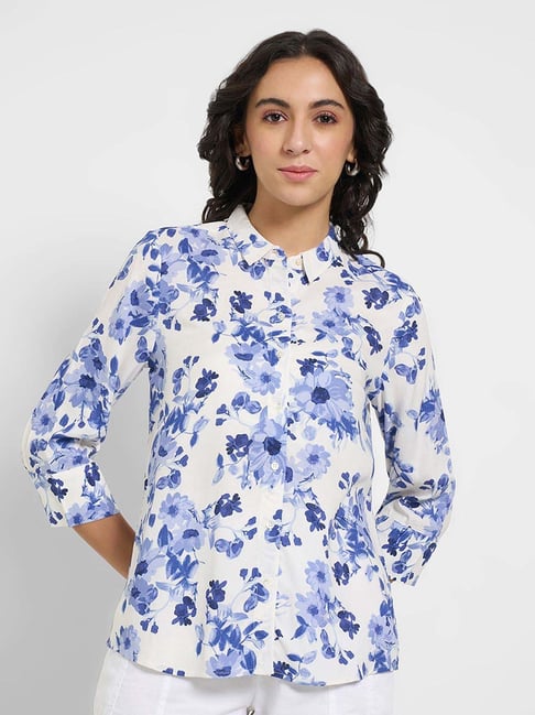 Honey by Pantaloons Bridal Blush Floral Print Casual Shirt-picture-24