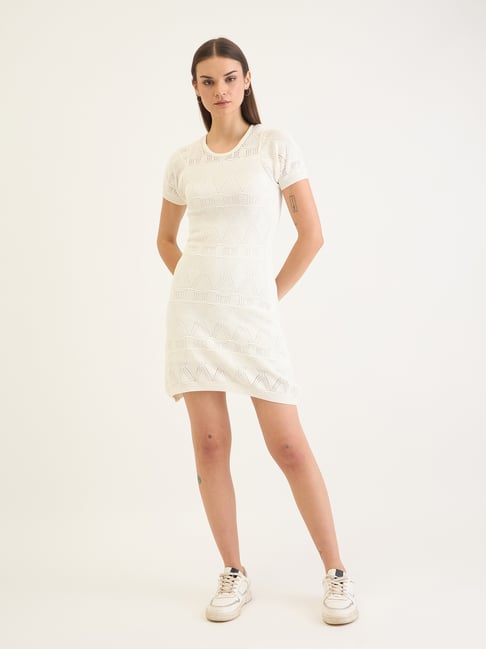 slim fit dress slacks Fitted T-Shirt Dress