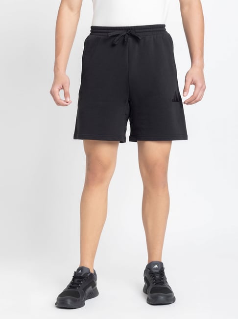 ADIDAS Men's Black M A SZN FT Shorts-picture-13