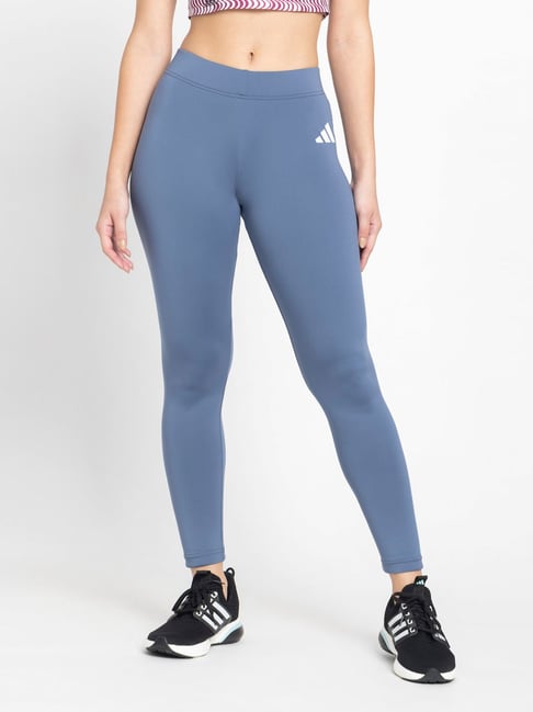 Adidas Womens Adidas Legging Polyester Adidas Training Optime Rib