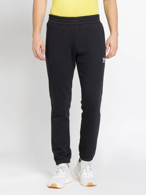 ADIDAS ORIGINALS Men's Black ESS PT Trackpants-picture-36