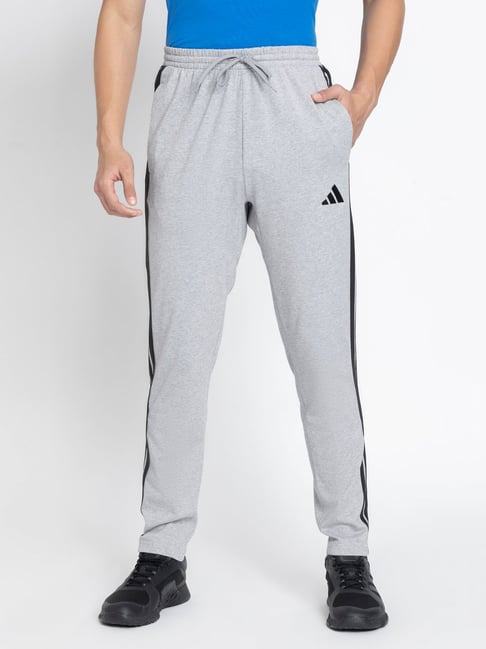ADIDAS Men's Grey M 3S SJ TO PT Trackpants