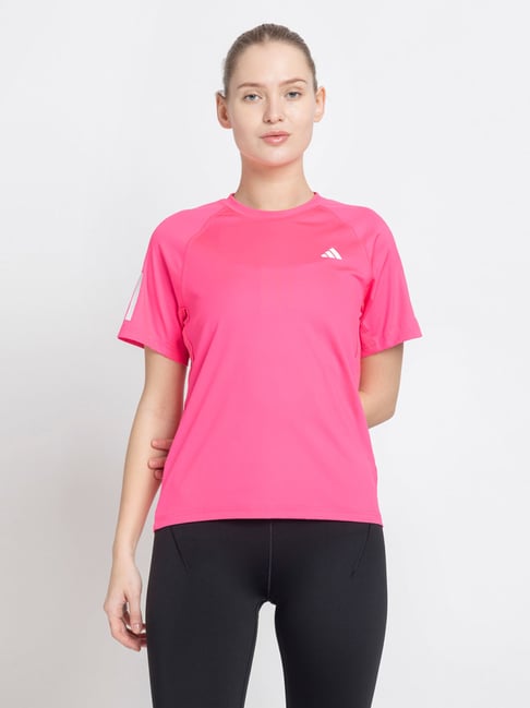 Buy ADIDAS Women's Pink CLUB T-Shirt at Best Price Tata CLiQ