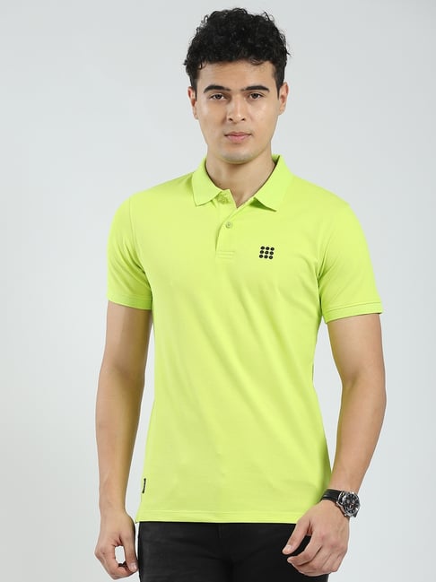 Rock.It Green Regular Fit Polo T-Shirt-picture-37