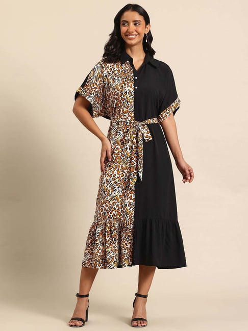 Qurvii Black Casual Dress-picture-24