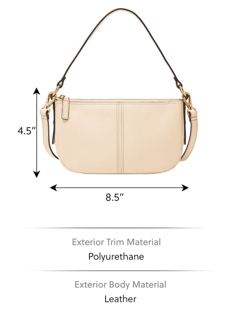 Fossil Jolie Pink Medium Leather Cross Body Bag