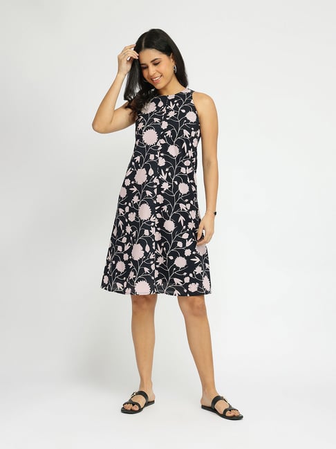 sachin and babi light blue dress Black Strappy Midi Dress, Pretty Little Thing, Size 8