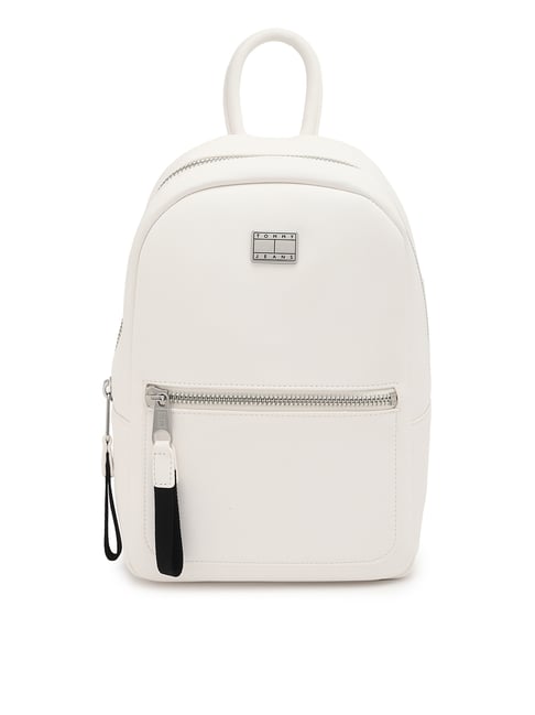 TOMMY HILFIGER PU White Women Backpacks