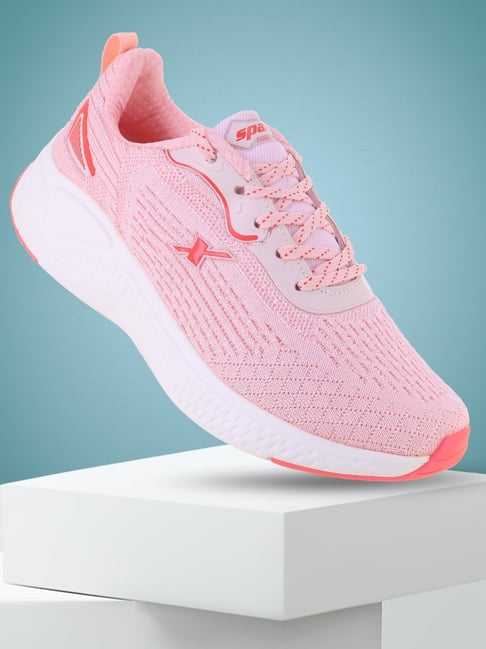 Sparx Women Light Pink Peach Running Shoes
