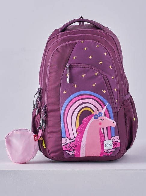 Daisy School Bags For Girls Wildcraft Purple Wildcraft Women Bags