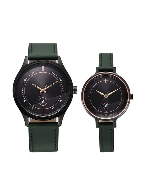 Buy Fastrack 32476266NL01 Mix Match Analog Watch for Couples