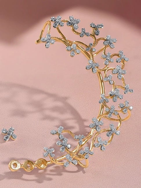 Mia by Tanishq 14k (585) Yellow Gold Earrings for Women