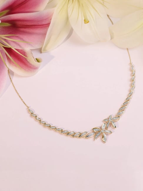 Mia by Tanishq 14k (585) Yellow Gold Necklace for Women