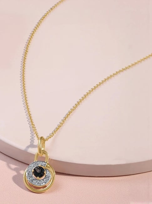 Mia by Tanishq 14k (585) Yellow Gold Pendant for Women