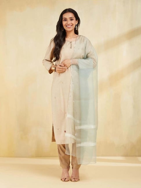 Fabindia Blue Dupatta-picture-38