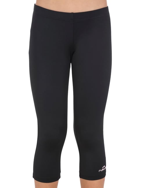 Nabaiji By Decathlon Girls Black Swimming Legging