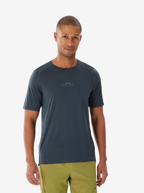 QUECHUA By Decathlon Men Grey Regular Fit T-Shirt-picture-29
