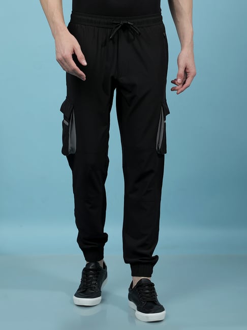 Crimsoune Club Black Regular Fit Track Pants-picture-16