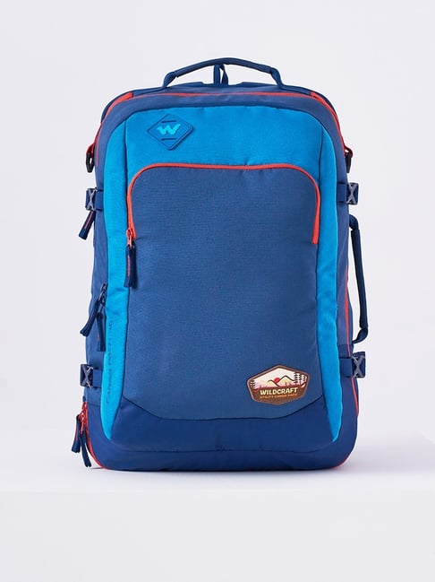 Wildcraft Navy Cargo Pack 40 Textured Medium Backpack