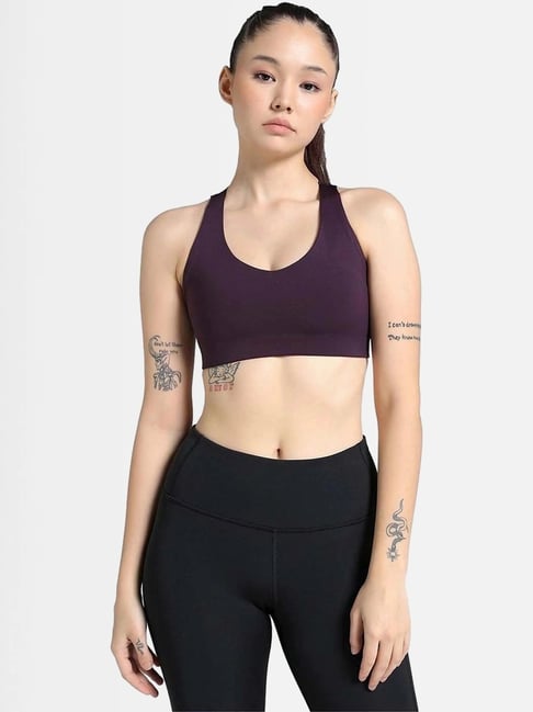Puma Purple Skinny Fit Sports Bra-picture-28