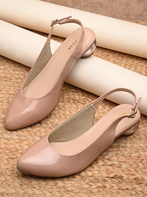 Rocia by Regal Women's Nude Back Strap Sandals-picture-19