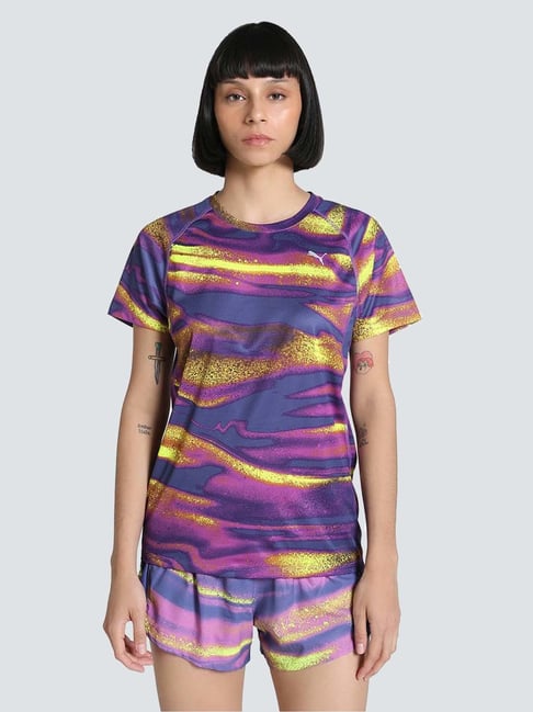 Puma Wild Berry Regular Fit Printed Sports T-Shirt-picture-28