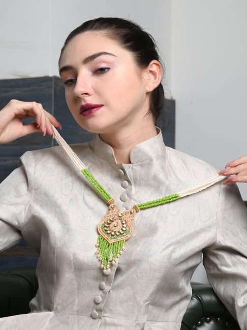 Odette Green Fresh Necklace & Earring Set-picture-24