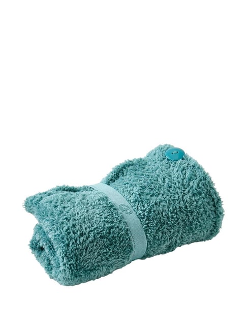 Nabaiji By Decathlon Green Soft Microfibre Swimming Hair Towel