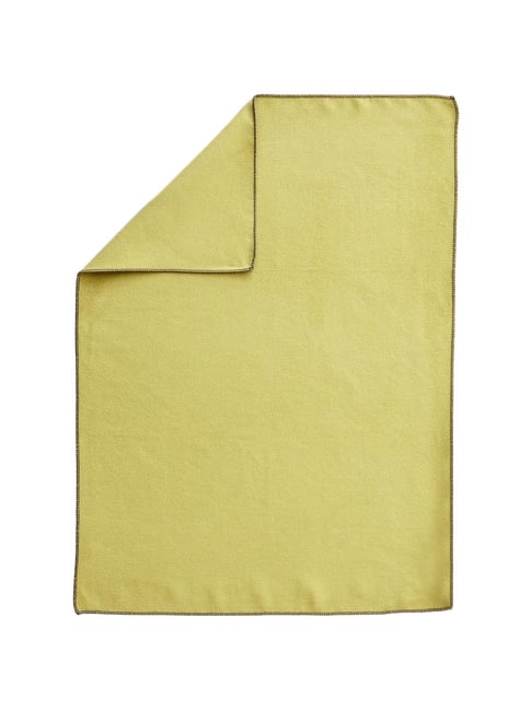Nabaiji By Decathlon Yellow Microfibre Towel Size S