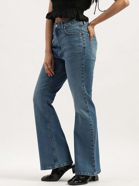 Buy Bootcut Jeans Women Online In India At Lowest Prices